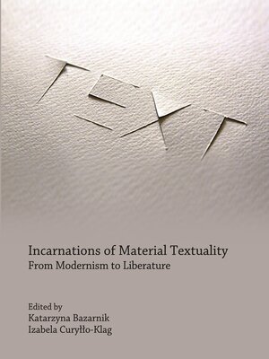 cover image of Incarnations of Material Textuality